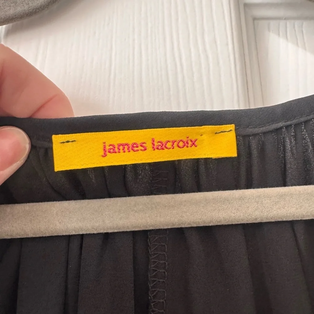 James Lacroix Womens Dress Drape Sleeveless size small